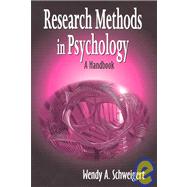 Research Methods in Psychology : A Handbook