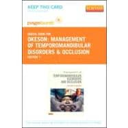 Management of Temporomandibular Disorders & Occlusion Pageburst Access Code