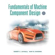 Fundamentals of Machine Component Design, 5th Edition