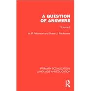 A Question of Answers