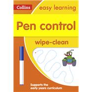 Pen Control Wipe-Clean Activity Book