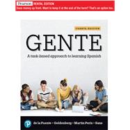 Gente: A task-based approach to learning Spanish [Rental Edition]