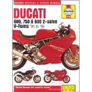 Haynes Ducati 600, 750 and 900 2-Valve V-Twins Service and Repair Manual