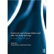 Continuity and change before and after the Arab uprisings: Morocco, Tunisia, and Egypt