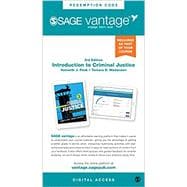 Introduction to Criminal Justice - Vantage Shipped Access Card