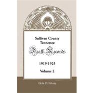 Sullivan County, Tennessee, Death Records: 1919-1925