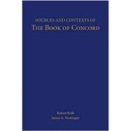 Sources and Contexts of the Book of Concord