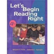 Let's Begin Reading Right : A Developmental Approach to Emergent Literacy