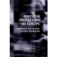 Investor Protection in Europe Regulatory Competition and Harmonization