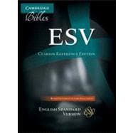 ESV Clarion Reference Edition ES486:XE Black Goatskin Leather