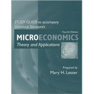 Study Guide to Accompany Microeconomics: Theory and Applications
