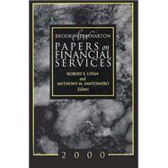 Brookings-Wharton Papers on Financial Services 2000