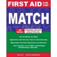 First Aid for the Match, Fourth Edition