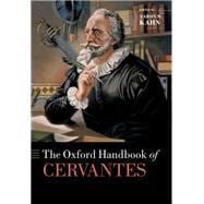 The Oxford Handbook of Cervantes book cover, ISBN 9780198742913