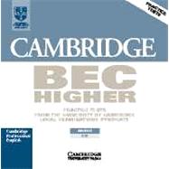 Cambridge BEC Higher Audio CD: Practice Tests from the University of Cambridge Local Examinations Syndicate