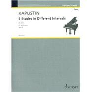 5 Etudes in Different Intervals, Op. 68 Piano