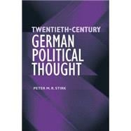 Twentieth-century German Political Thought