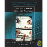 Student Solutions Manual for Basic Statistical Ideas for Managers, 2nd