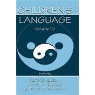 Children's Language: Volume 10: Developing Narrative and Discourse Competence