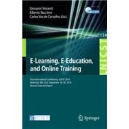 E-learning, E-education, and Online-training