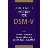 A Research Agenda for Dsm-V