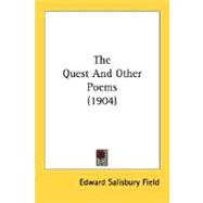 The Quest And Other Poems