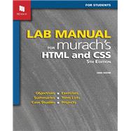 Lab Manual for Murach's HTML and CSS, 5th Edition