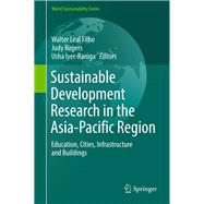 Sustainable Development Research in the Asia-pacific Region