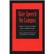 Hate Speech on Campus : Cases, Case Studies, and Commentary