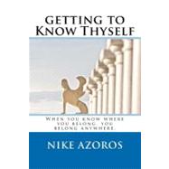 Getting to Know Thyself