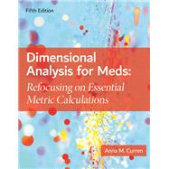 Dimensional Analysis for Meds