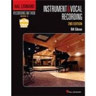 Hal Leonard Recording Method Book 2: Instrument & Vocal Recording