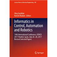 Informatics in Control, Automation and Robotics