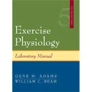 Exercise Physiology Laboratory Manual