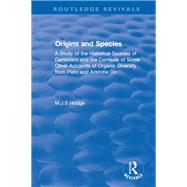 Origins and Species
