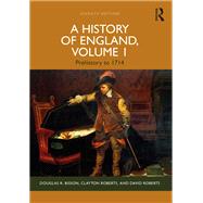 A History of England, Volume 1