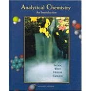 Analytical Chemistry An Introduction