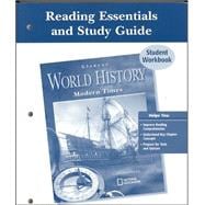 Glencoe World History: Modern Times, Reading Essentials and Study Guide, Workbook