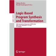 Logic-Based Program Synthesis and Transformation