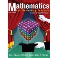 Mathematics for Elementary Teachers: A Contemporary Approach, 7th Edition