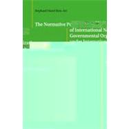 The Normative Position of International Non-governmental Organizations Under International Law