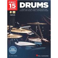 First 15 Lessons - Drums Book/Online Media