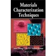 Materials Characterization Techniques,9781420042948