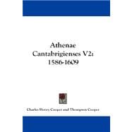 Athenae Cantabrigienses V2 : 1586-1609