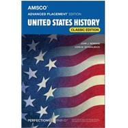Advanced Placement U.S. History AMSCO, Classic Edition book cover, ISBN 9781663692948