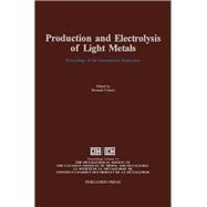 Production and Electrolysis of Light Metals: Proceedings of the International Symposium on Production and Electrolysis of Light Metals, Halifax, Augu