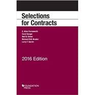 Selections for Contracts: 2016 Edition (Selected Statutes)