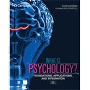 Bundle: What is Psychology?: Foundations, Applications, and Integration, 5th + MindTap, 1 term Printed Access Card