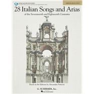 28 Italian Songs And Arias of the 17th And 18th Centuries