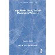 Eighteenth-Century Women Playwrights, vol 4